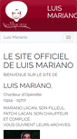 Mobile Screenshot of luismariano.com